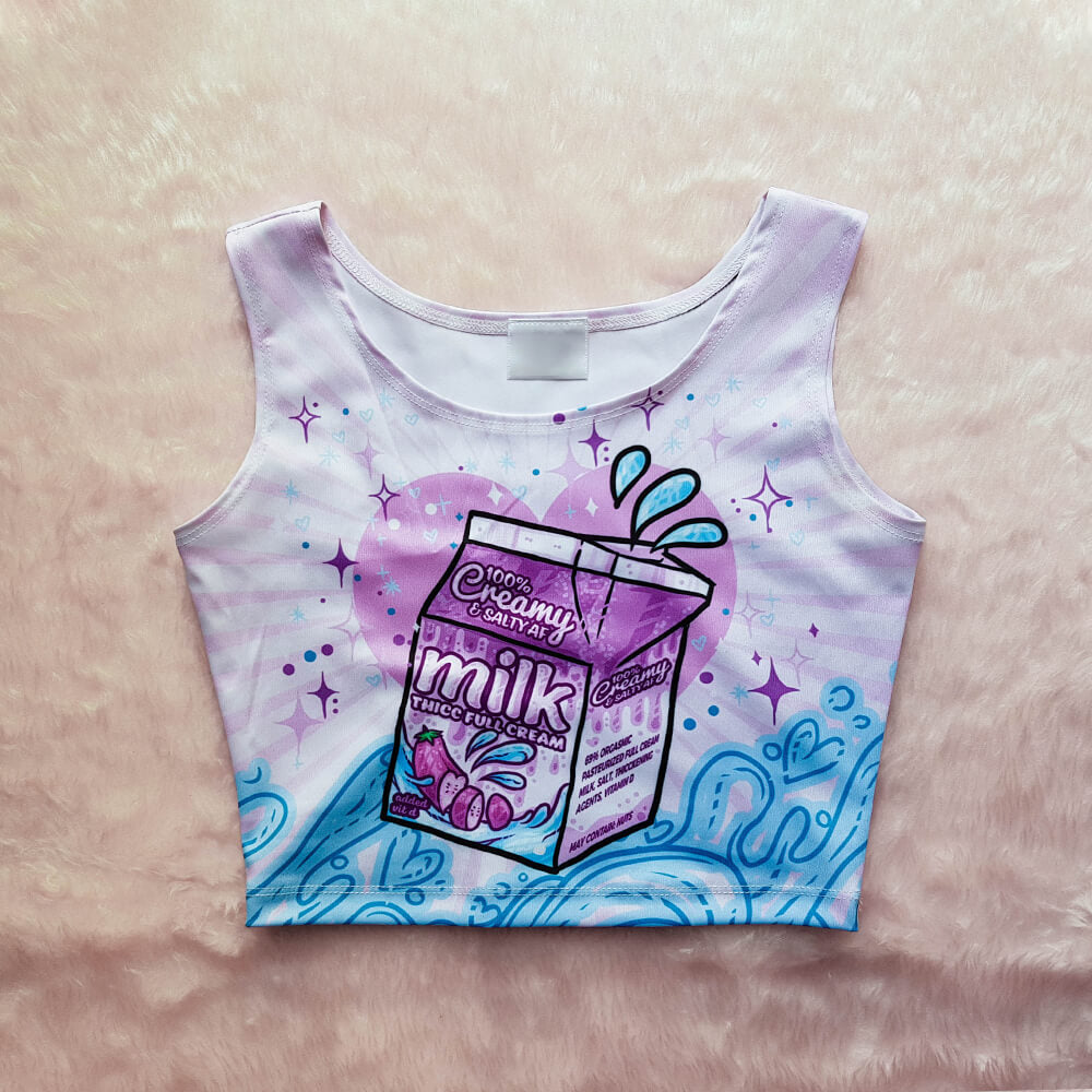 Eggplant Splooshies Crop 💦