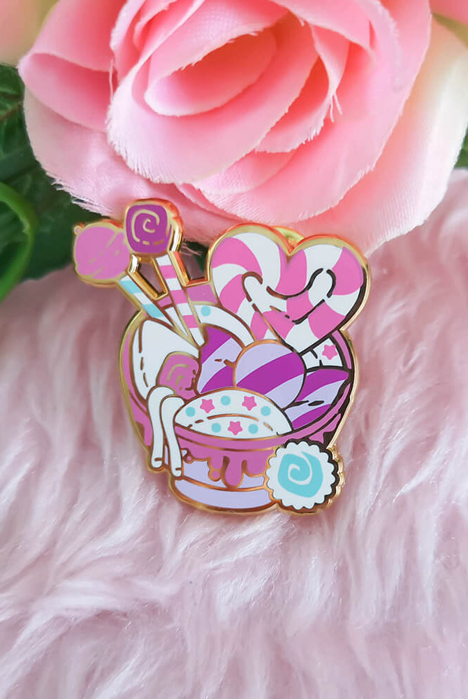 Candy Ramen Enamel Pin