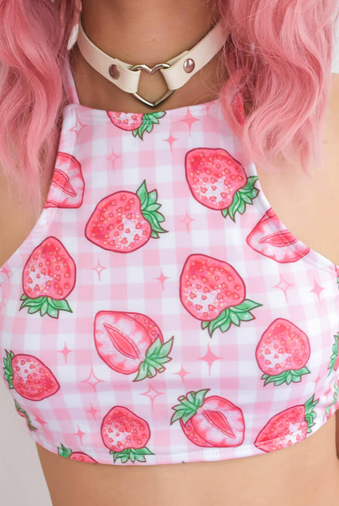 Picnic Bikini Top 🍓🍑🍌
