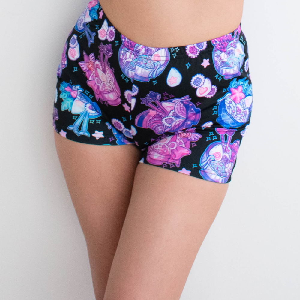 Aesthetic Ramen Booty Shorts ๐