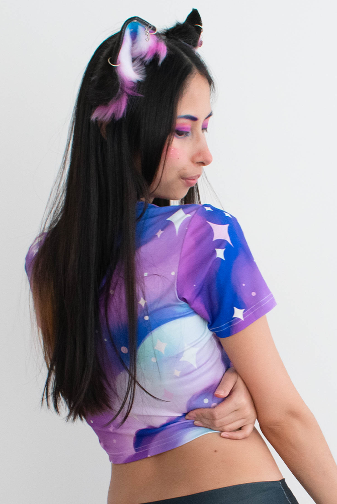 Purple Galaxy Crop
