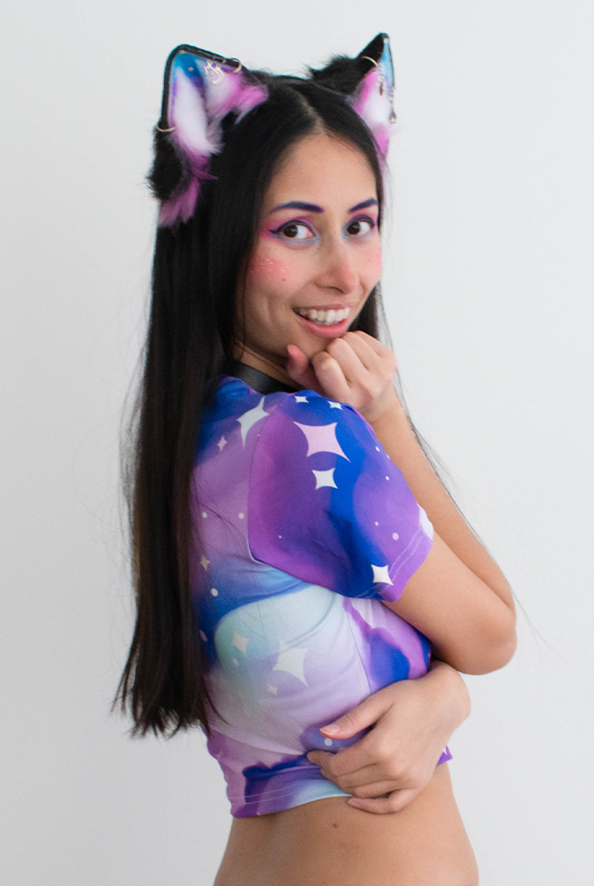 Purple Galaxy Crop