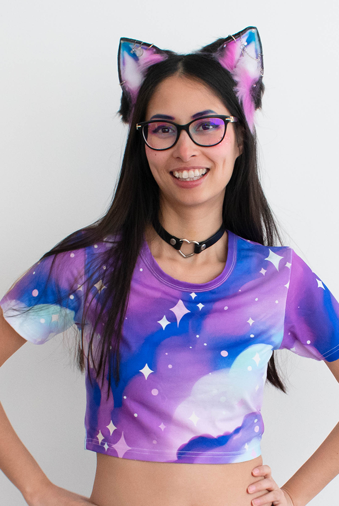 Purple Galaxy Crop