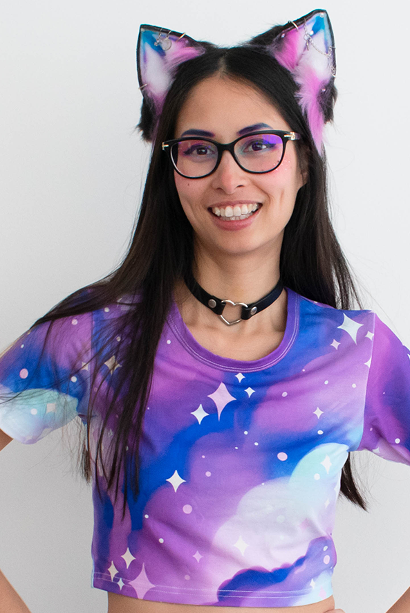 Purple Galaxy Crop