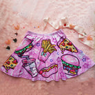 Pink Fast Food Skirt