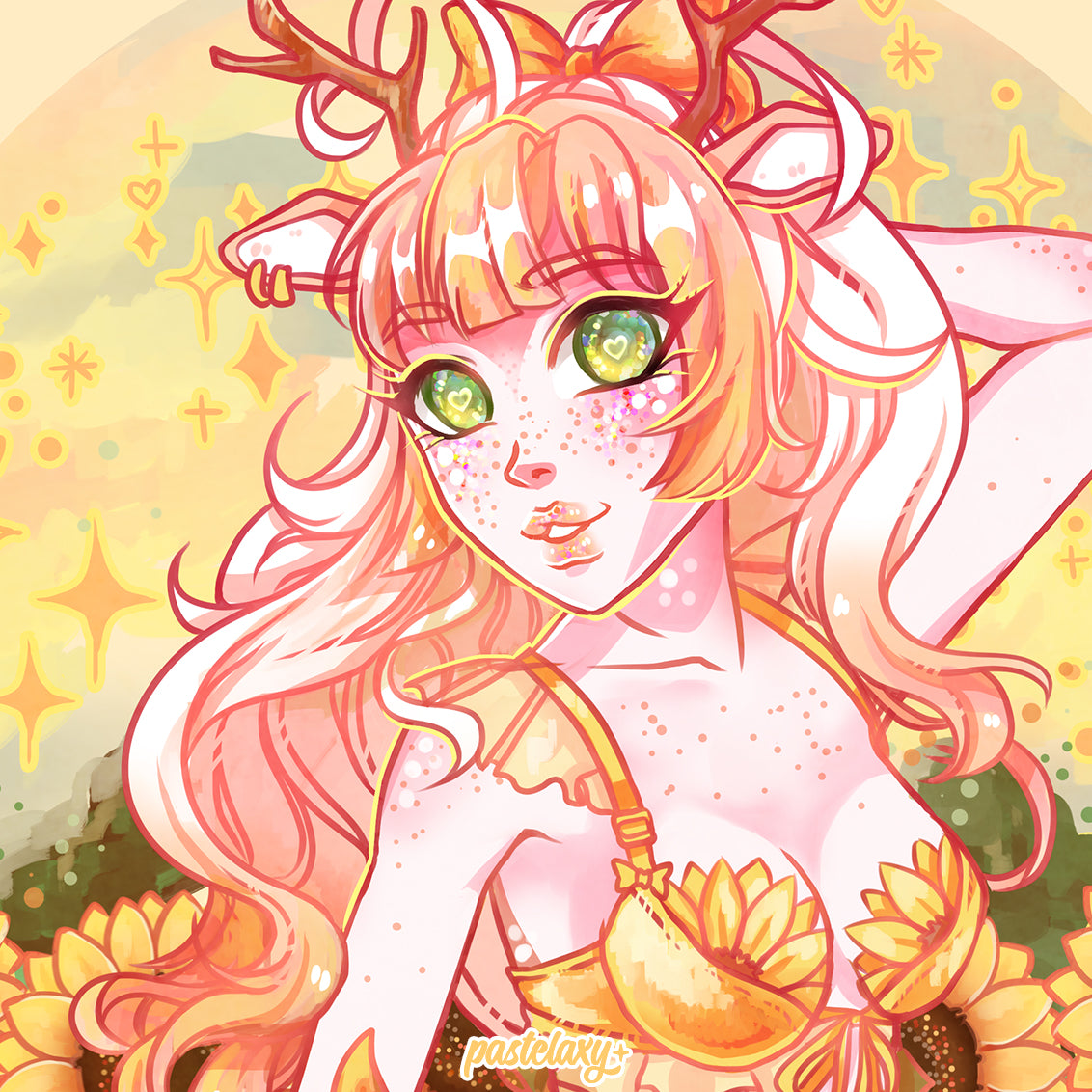 I'm Fawn'd of You 🌻🦌 Print