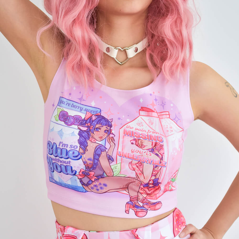 Missing you is unberryble Crop 🍓