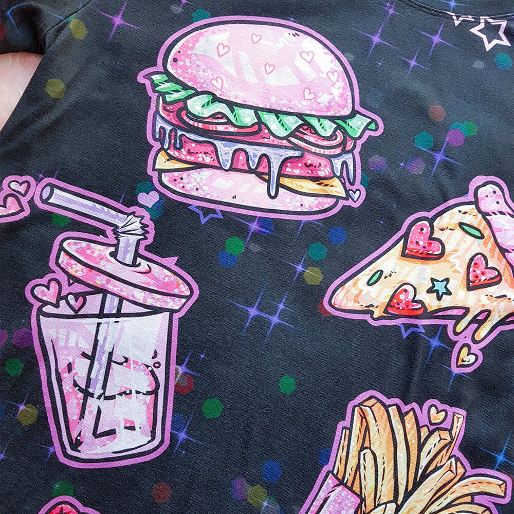 Magical BurGirl’s Arsenal T-Shirt – Black