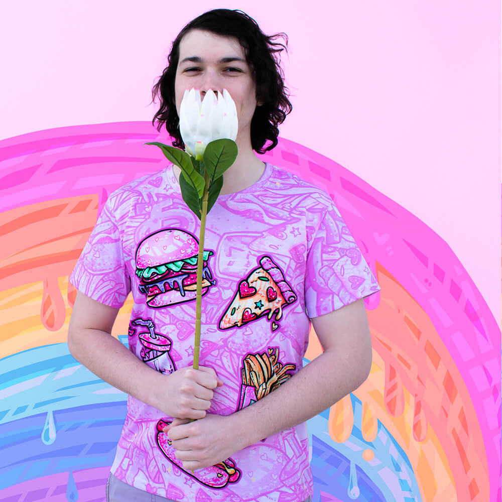 Magical BurGirl’s Arsenal T-Shirt – Pink