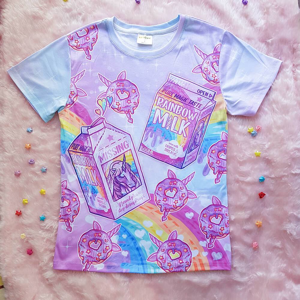 Unicorn Milk T-Shirt – Pink