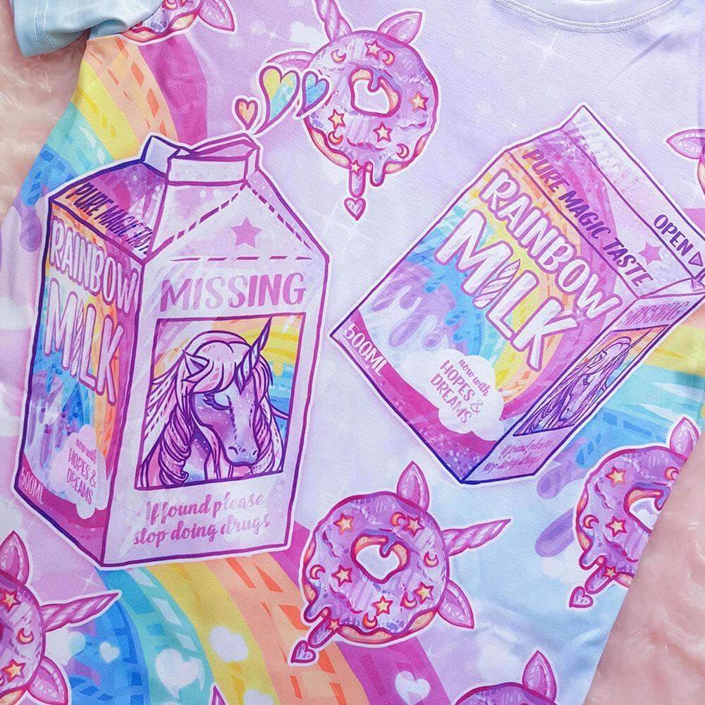 Unicorn Milk T-Shirt – Pink