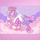 Angel Cake Print