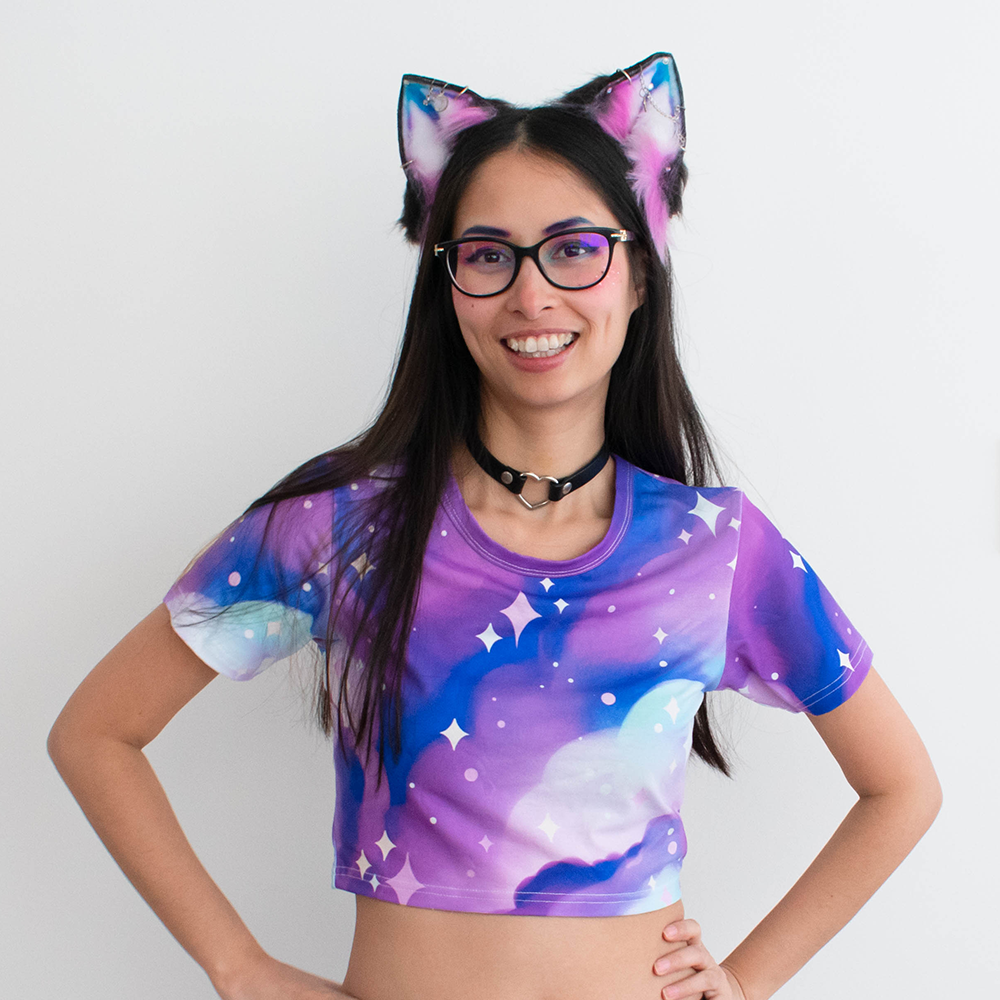 Purple Galaxy Crop