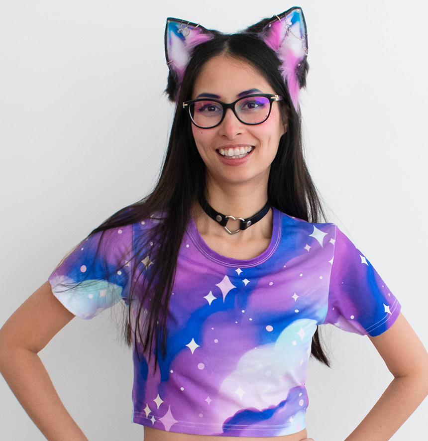 Purple Galaxy Crop